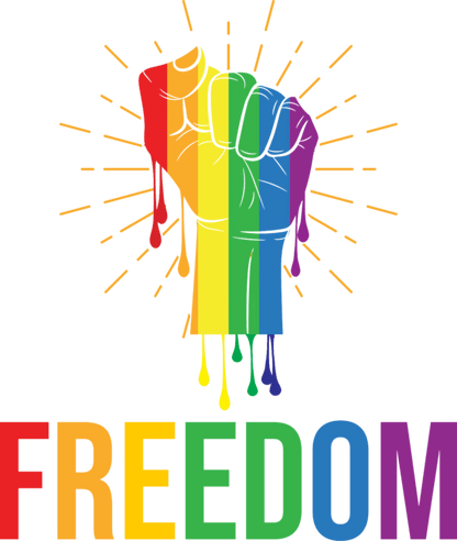 LGBT Freedom T-Shirt - Geeksoutfit