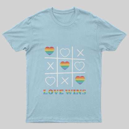 Lgbt Love Wins T-Shirt - Geeksoutfit