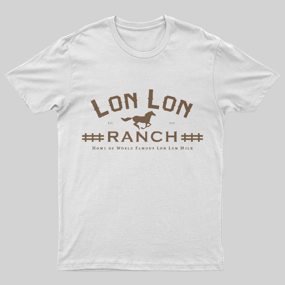 Lon Lon Ranch Logo T-Shirt - Geeksoutfit