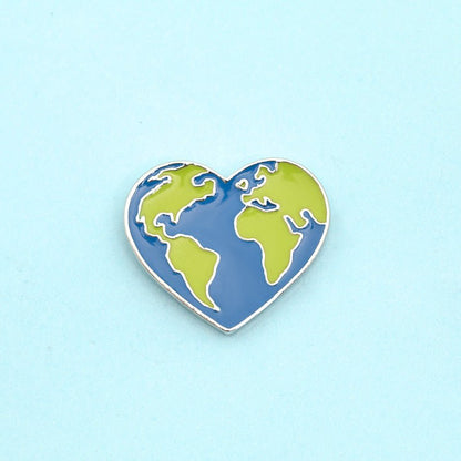 Love the Earth Series Round Pins - Geeksoutfit