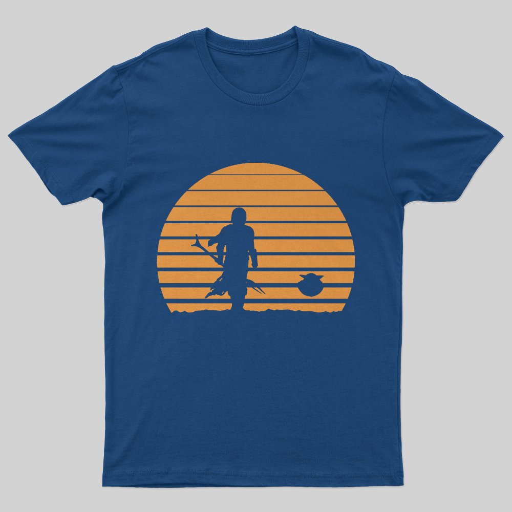MANDALORIAN SUNSET T-Shirt - Geeksoutfit
