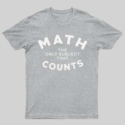 Math Counts T-Shirt - Geeksoutfit