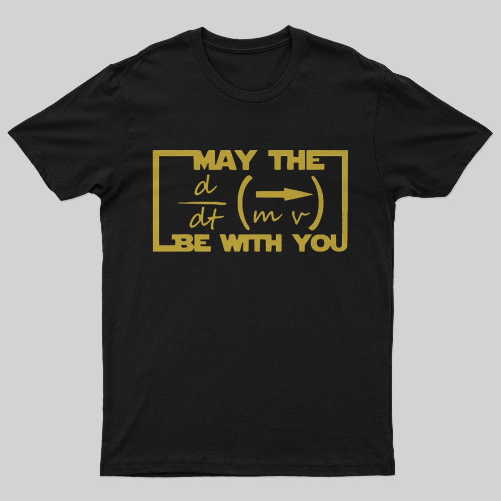 May The Force Be With You T-Shirt - Geeksoutfit