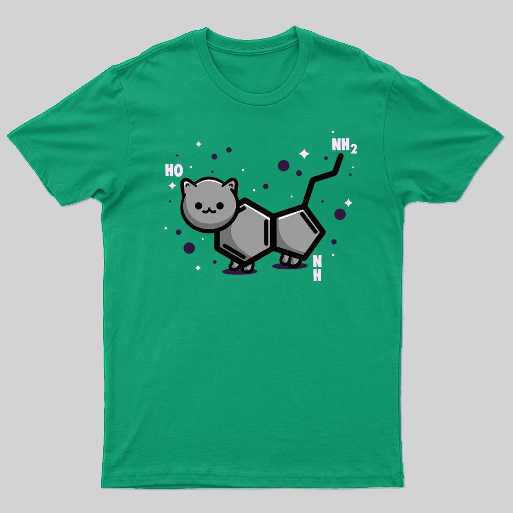 Meowlecule T-shirt - Geeksoutfit