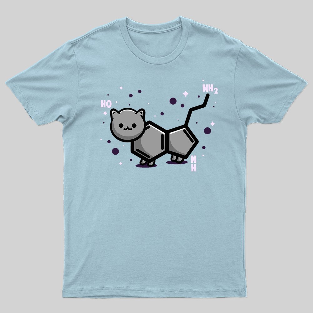 Meowlecule T-shirt - Geeksoutfit
