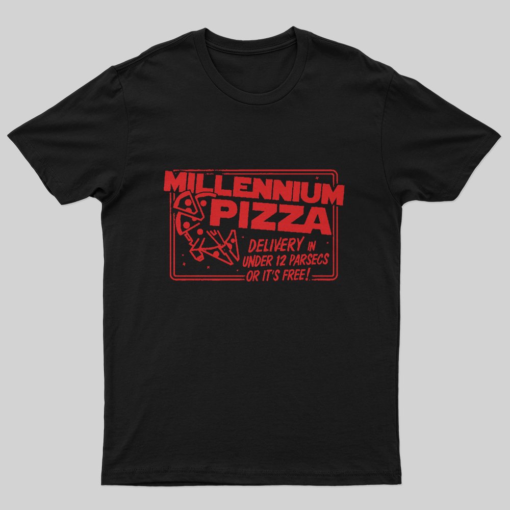 Millennium Pizza T-Shirt - Geeksoutfit