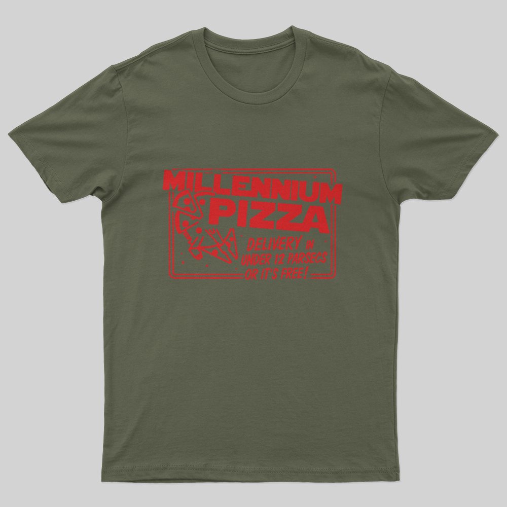 Millennium Pizza T-Shirt - Geeksoutfit