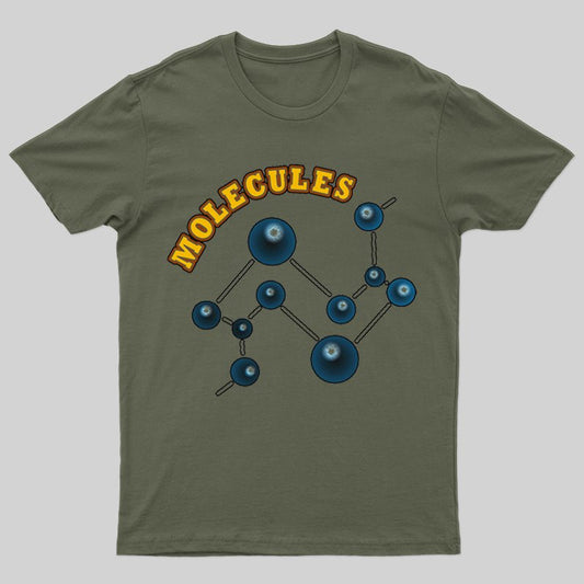 Molecules T-Shirt - Geeksoutfit