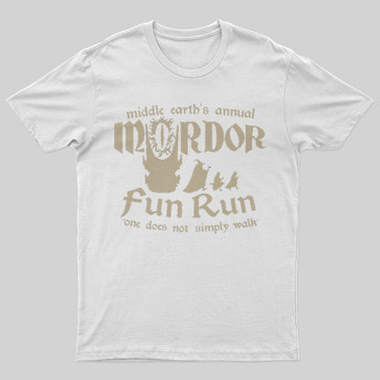MORDOR FUN RUN T-Shirt - Geeksoutfit