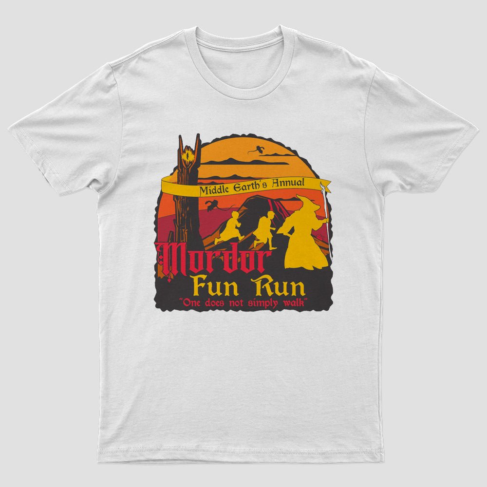Mordor Run T-Shirt - Geeksoutfit