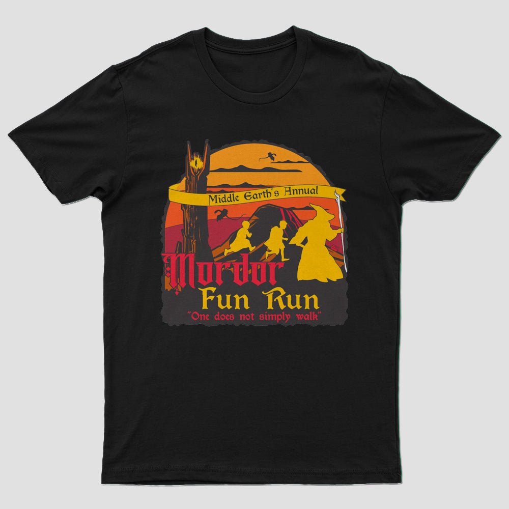 Mordor Run T-Shirt - Geeksoutfit