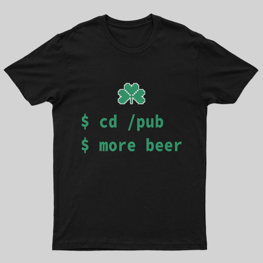 More Beer Funny It T-Shirt - Geeksoutfit