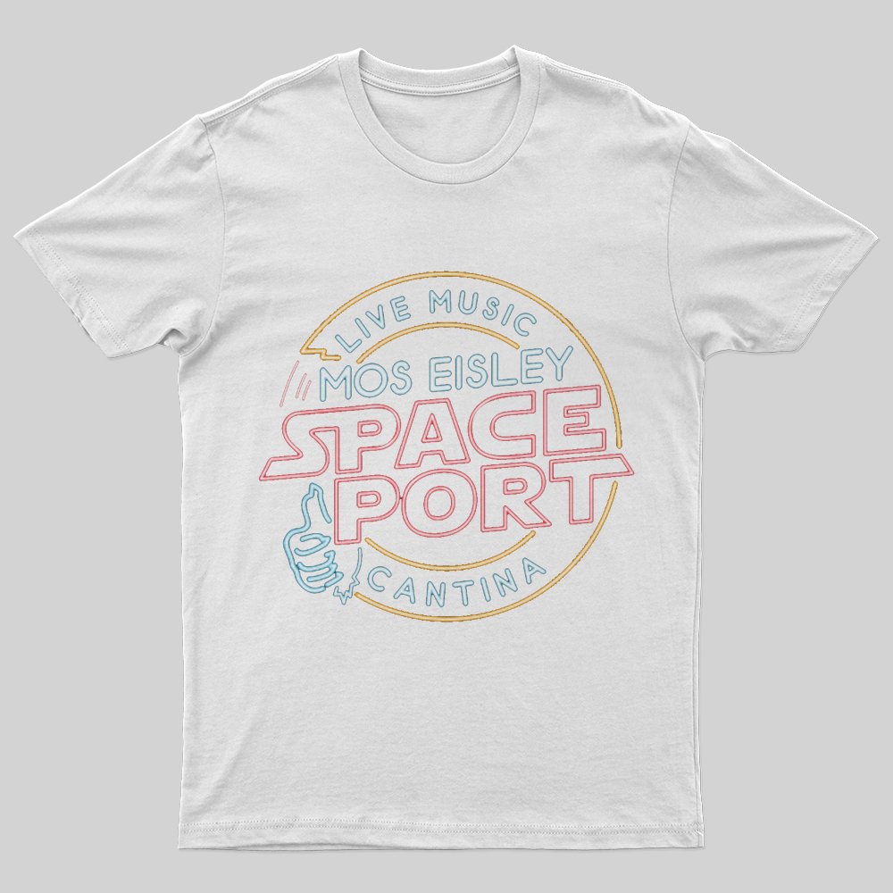 Mos Eisley Space Port T-Shirt - Geeksoutfit