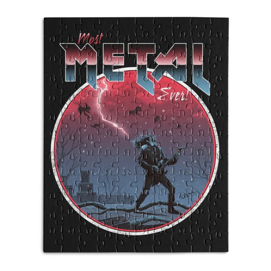 MOST METAL EVER-Wooden Jigsaw Puzzle - Geeksoutfit