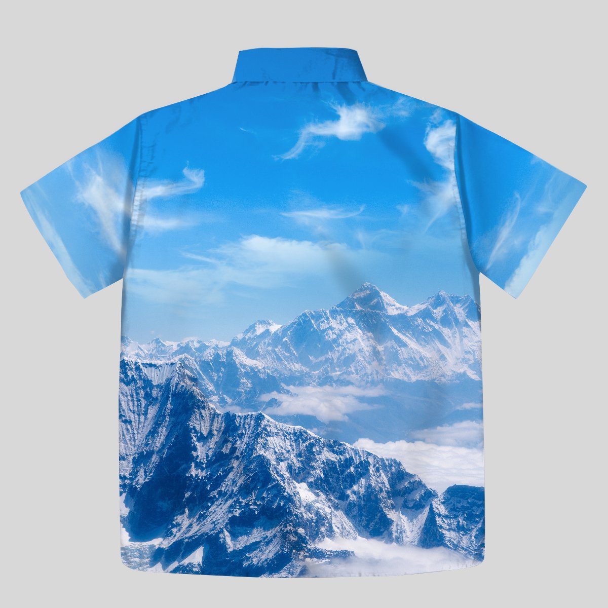 Mount Everest Button Up Pocket Shirt - Geeksoutfit