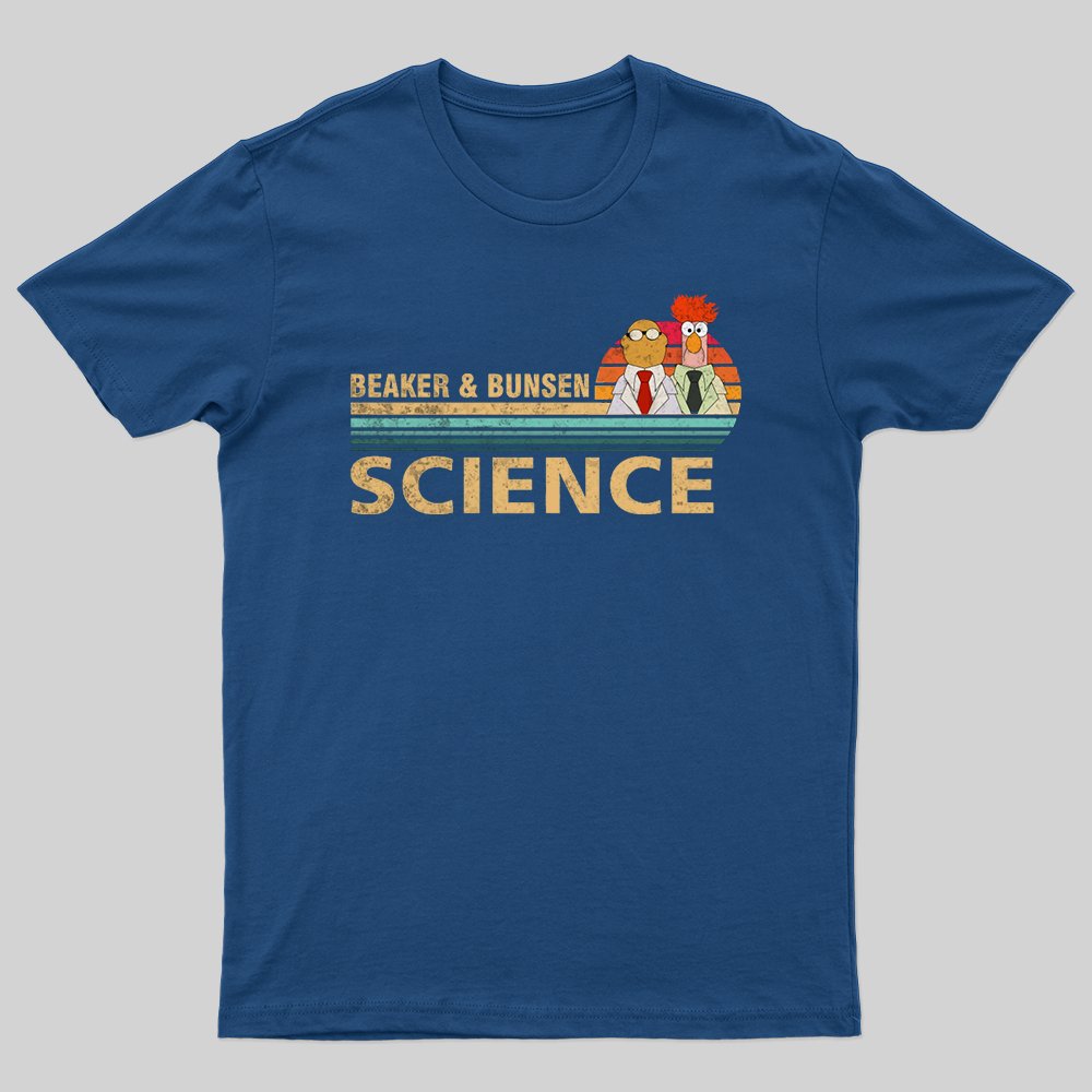 Muppets Science Bunsen And Beaker Cool T-shirt - Geeksoutfit