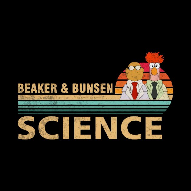 Muppets Science Bunsen And Beaker Cool T-shirt - Geeksoutfit