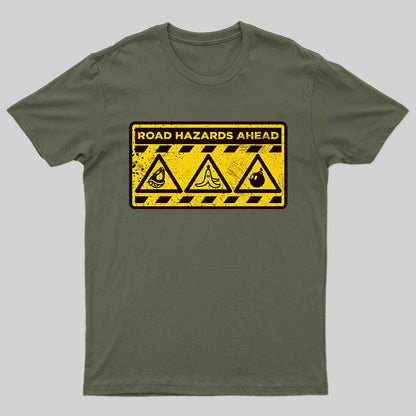 Mushroom Kingdom Road Hazards T-shirt - Geeksoutfit