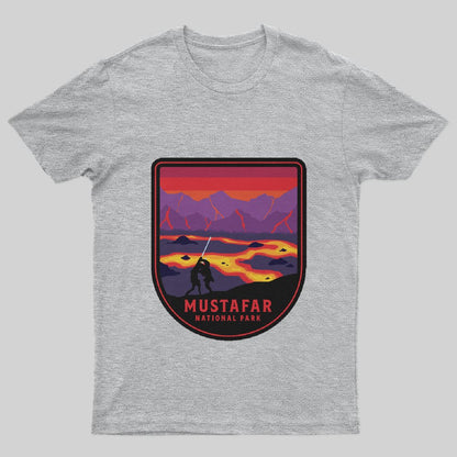 Mustafar National Park T-Shirt - Geeksoutfit