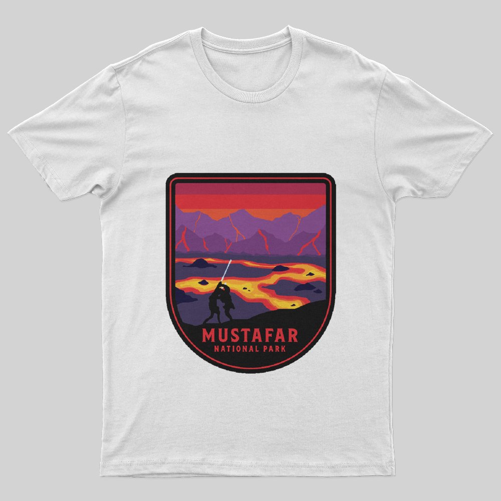 Mustafar National Park T-Shirt - Geeksoutfit