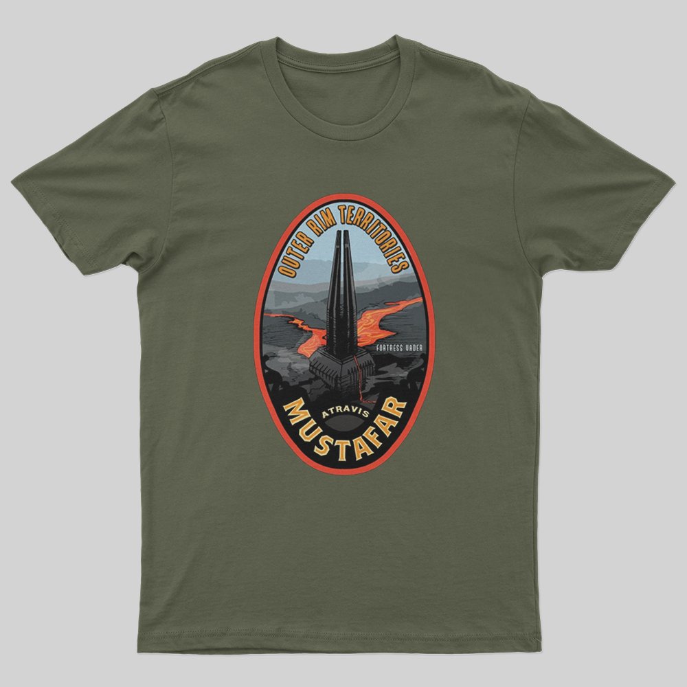 Mustafar T-Shirt - Geeksoutfit