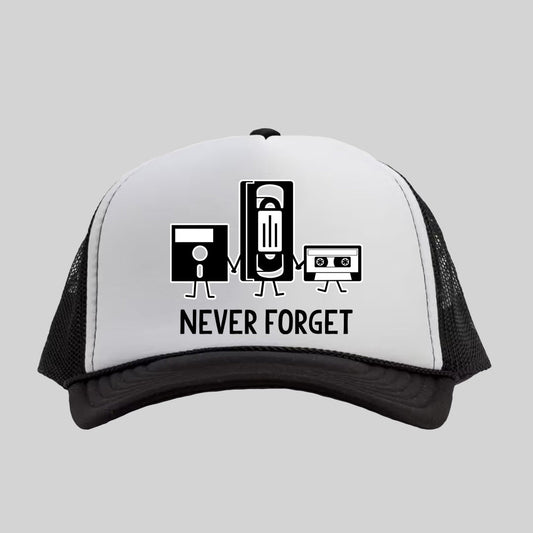 Never Forget Trucker Hat - Geeksoutfit