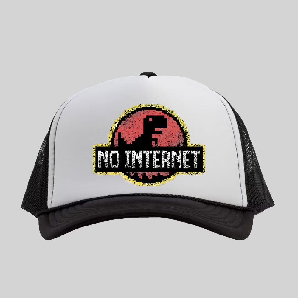 No Internet Trucker Hat - Geeksoutfit