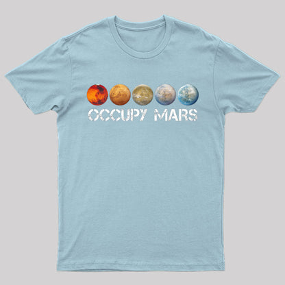 Occupy Mars Terraform Classic T-Shirt - Geeksoutfit