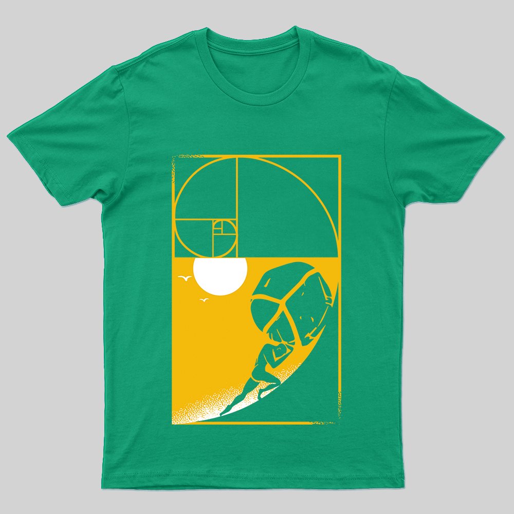 One Must Imagine Sisyphus Happy Fibonacci T-shirt - Geeksoutfit