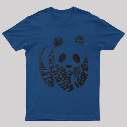 Panda T-Shirt - Geeksoutfit