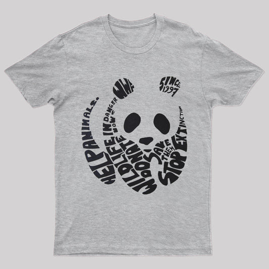 Panda T-Shirt - Geeksoutfit