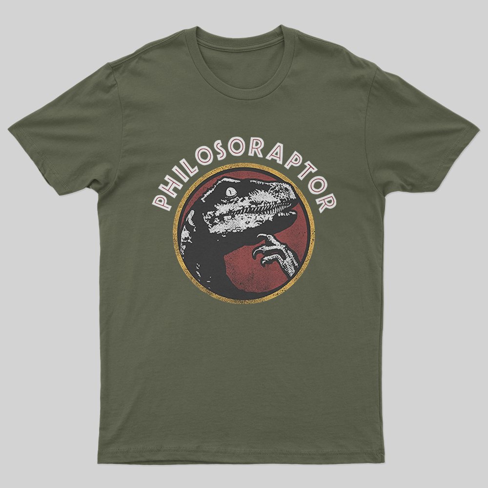Philosoraptor T-Shirt - Geeksoutfit