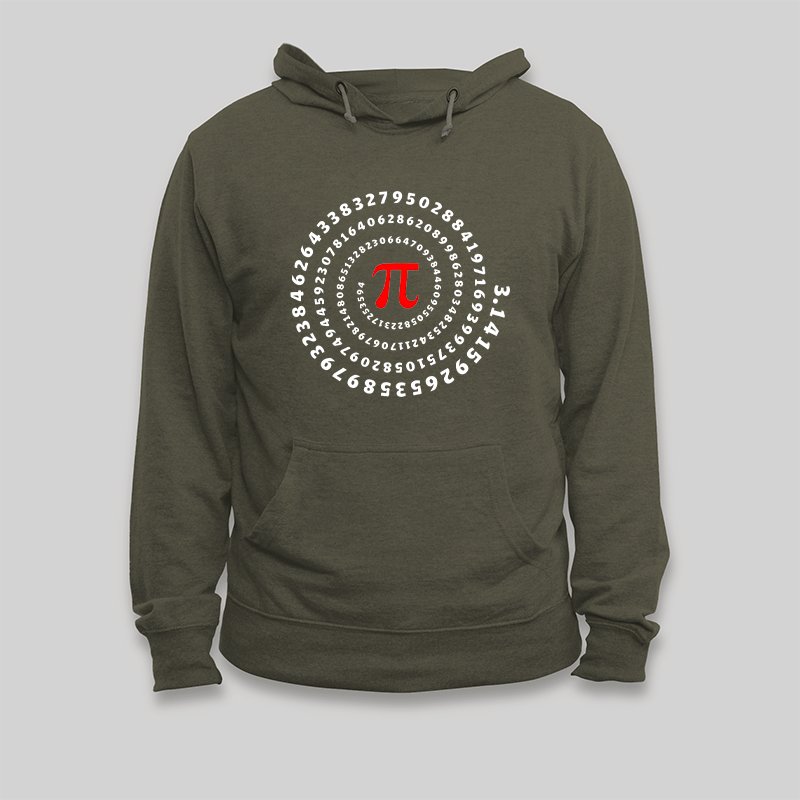 Pi Science Number Sequence Classic Hoodie - Geeksoutfit