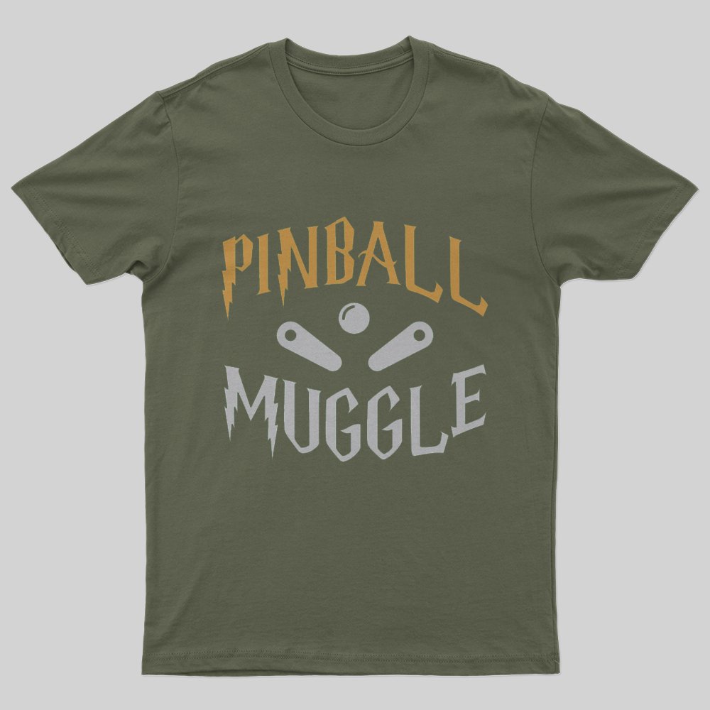 Pinball Muggle T-Shirt - Geeksoutfit