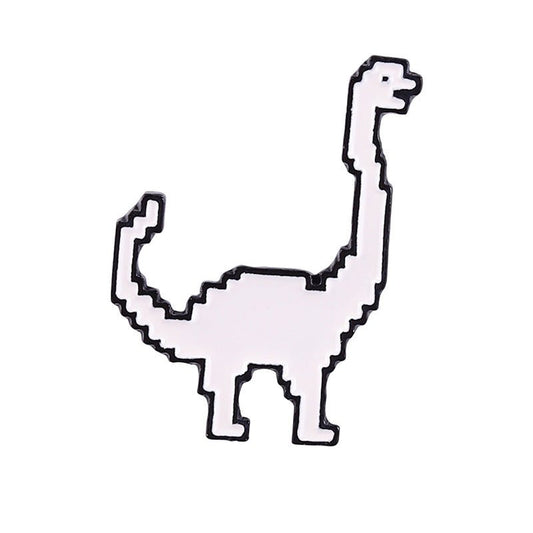 Pixel Dinosaurs Enamel Pins - Geeksoutfit