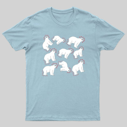 Polar Bears and Dipoles T-shirt - Geeksoutfit