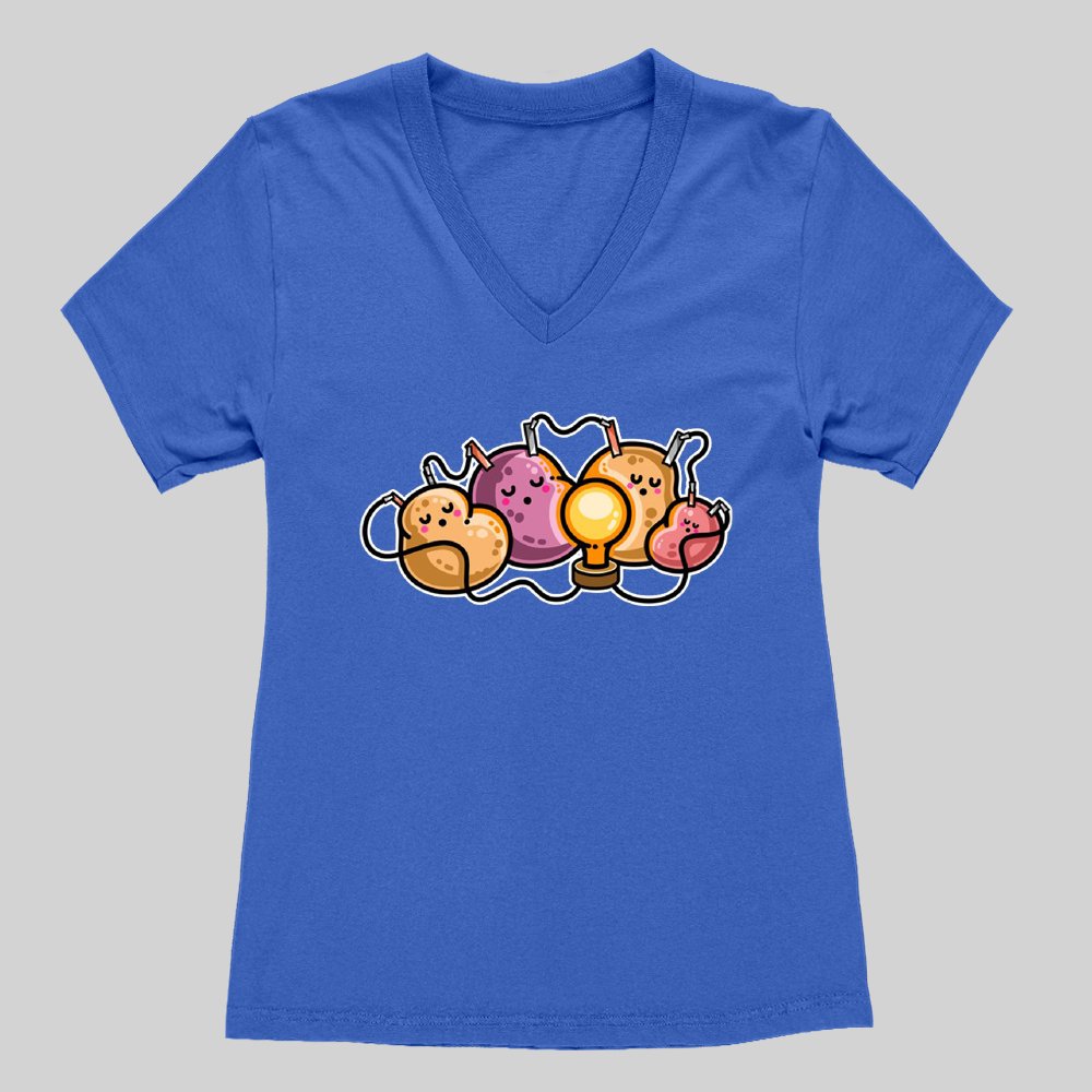 Power Nap Women's V-Neck T-shirt - Geeksoutfit