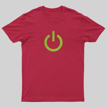 Power On T-Shirt - Geeksoutfit