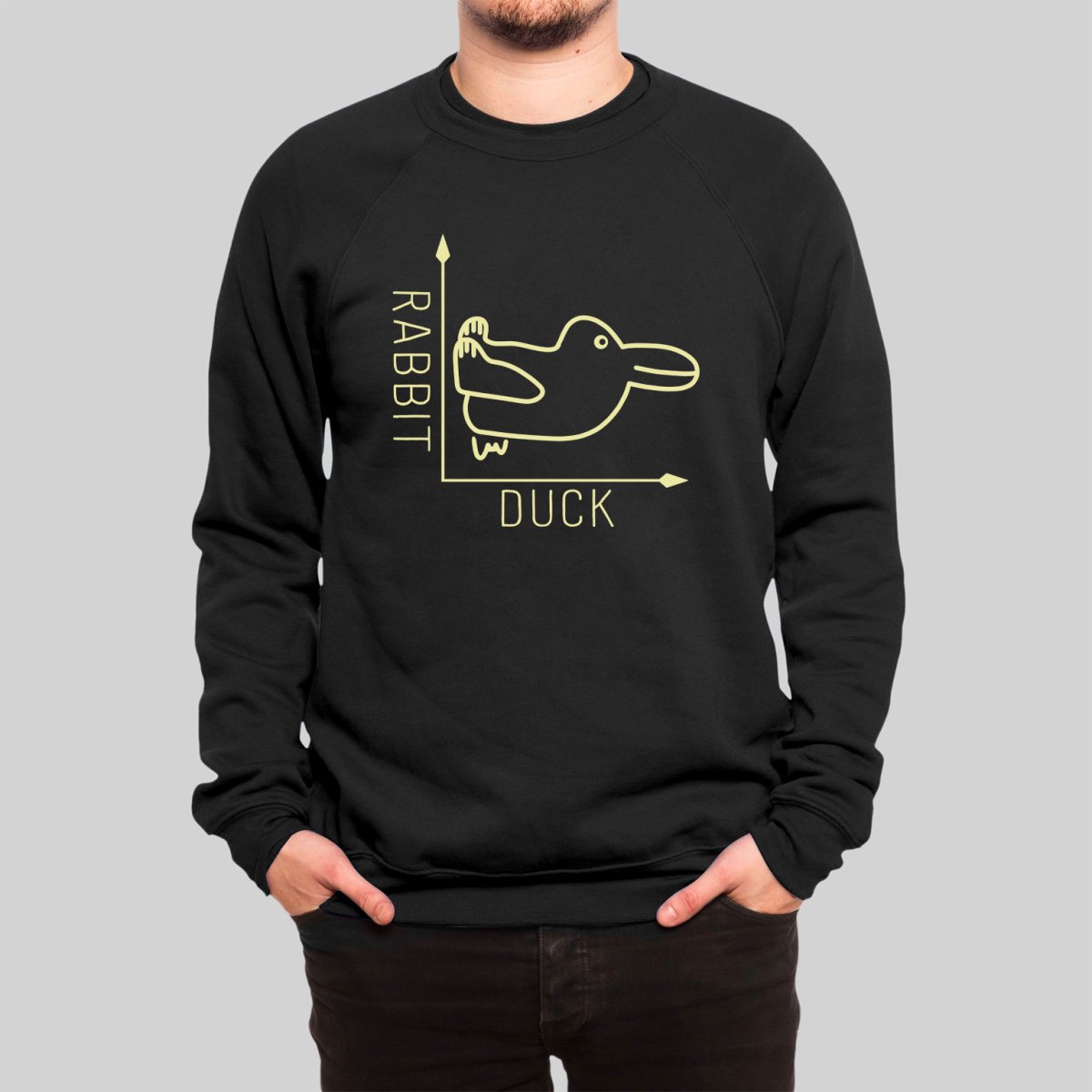 Rabbit or Duck Sweatshirt - Geeksoutfit