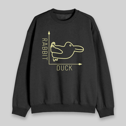 Rabbit or Duck Sweatshirt - Geeksoutfit