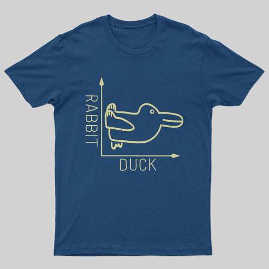 Rabbit or Duck T-Shirt - Geeksoutfit