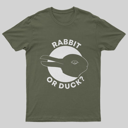 Rabbit or Duck T-Shirt - Geeksoutfit