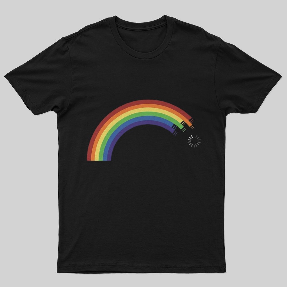 Rainbow Load LGBT Gay Pride T-Shirt - Geeksoutfit
