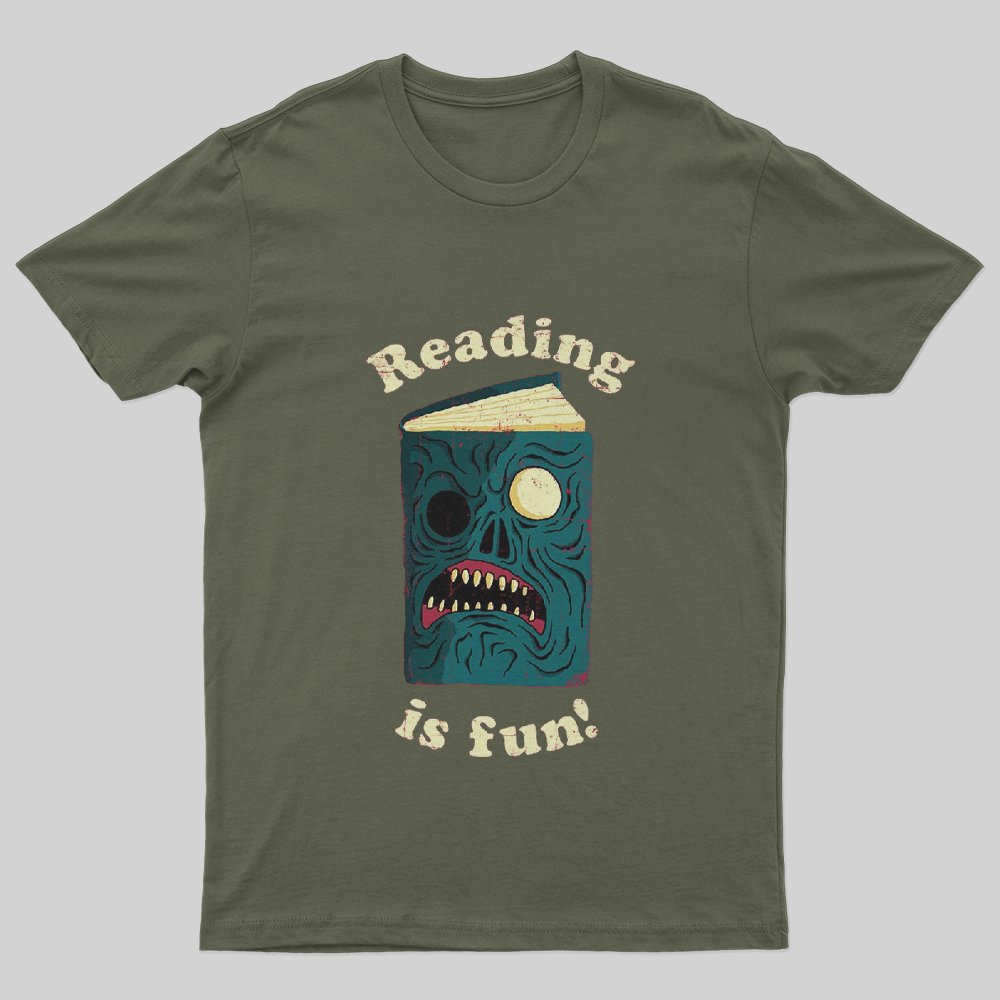 Reading is Fun T-Shirt - Geeksoutfit