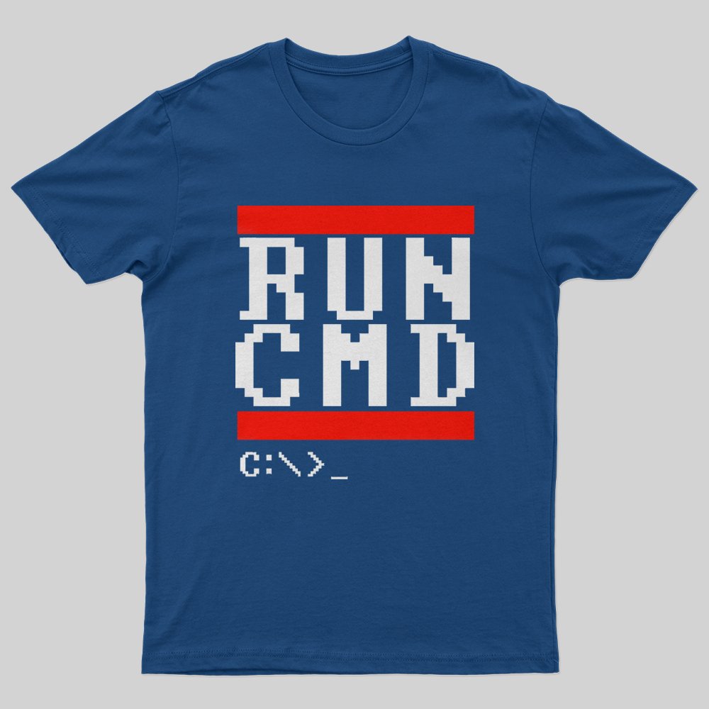 RUN CMD T-Shirt - Geeksoutfit