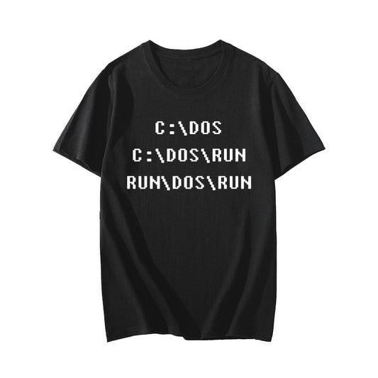 RUN DOS T-shirt - Geeksoutfit