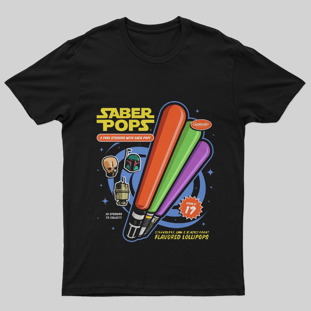 SABER POPS T-Shirt - Geeksoutfit