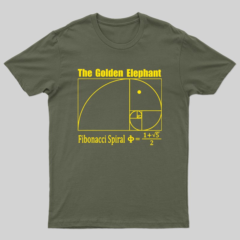 Science GoIden Elephant T-shirt - Geeksoutfit