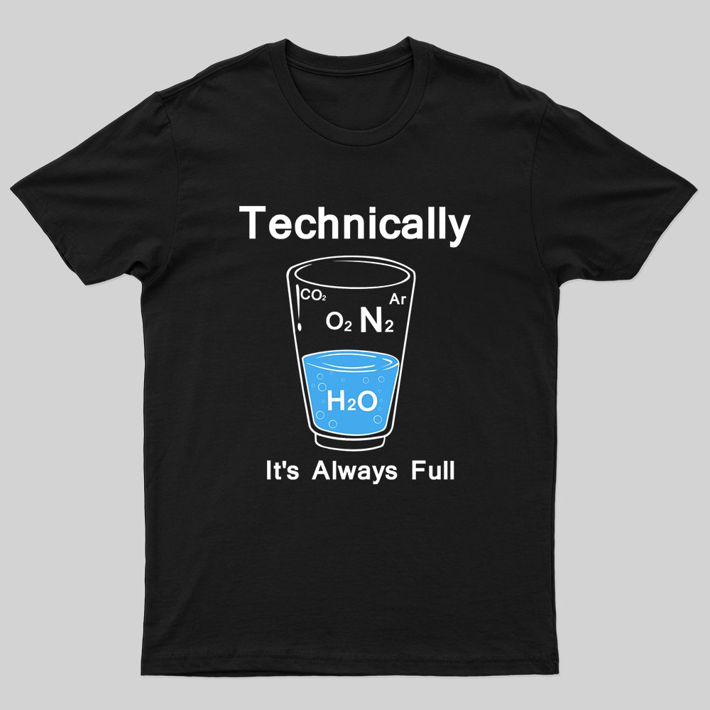 Science Water T-Shirt - Geeksoutfit