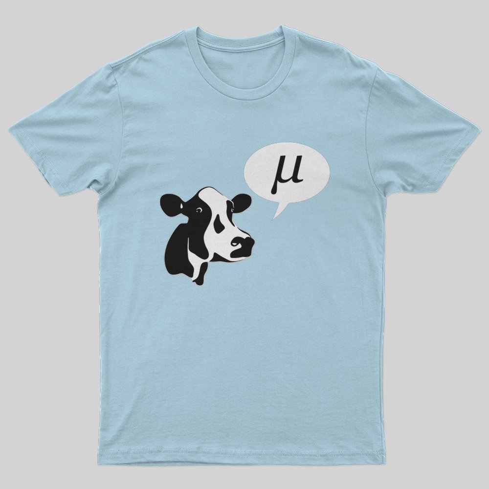 Scientific Cow Goes Mu T-Shirt - Geeksoutfit